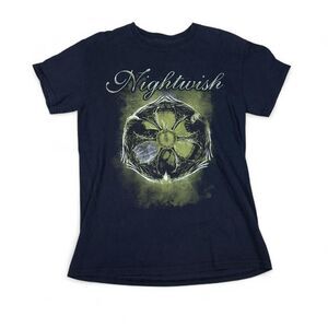 Nightwish Imaginaerum Tour 2012 Band Tee Men’s Small Black Graphic Metal Shirt